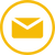 Pictogram email geel